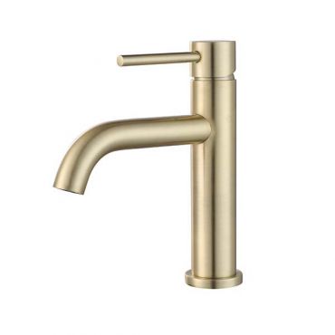 Stylet Gold Basin Mixer 