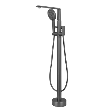 Freestanding Bath Mixer Clevo Gun Metal-211433