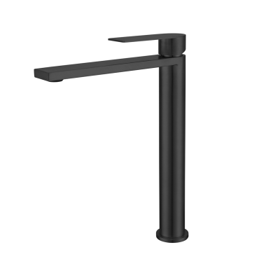 Bijiou Clevo Black Basin Mixer Long Body-211586
