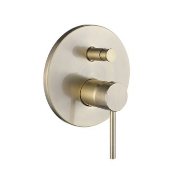 Stylet Gold Bath/ Shower undertile Diverter Mixer 211320
